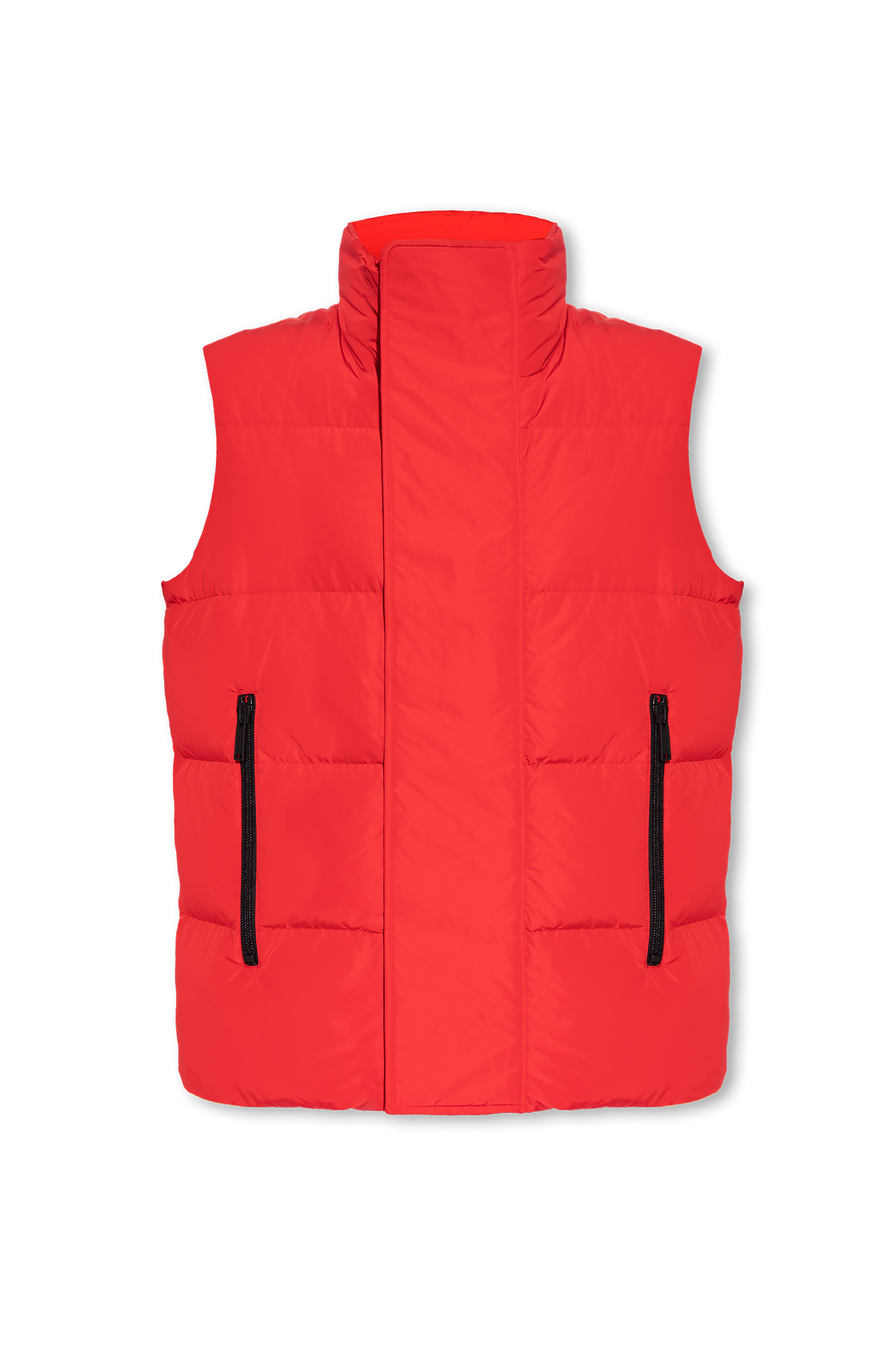 Mens red puffer vest on sale australia